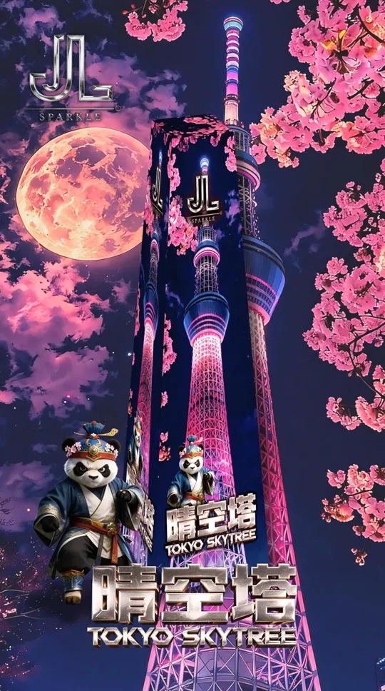 晴空塔 Fountain Tokyo Skytree — product artwork