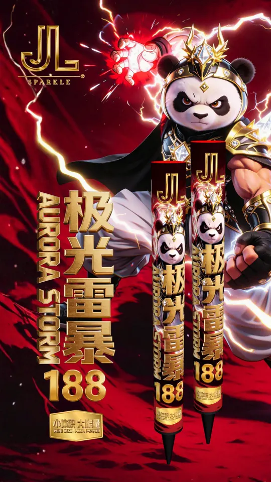 极光雷暴 188 Aurora Storm (Pili Rain) — product artwork