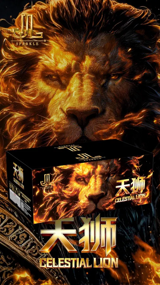 天狮 Celestial Lion — product artwork